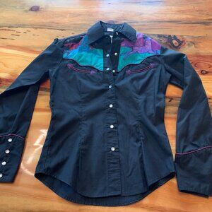 Vintage Salamander of Kansas City Western Shirt